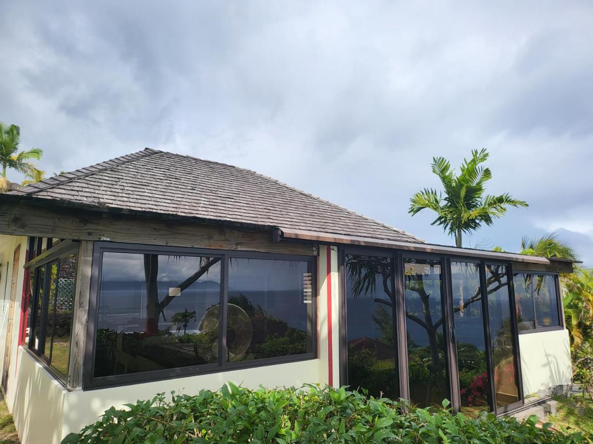 Jolie Maison Vue Ocean Et Moorea Punaauia  Exterior photo